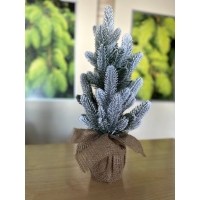 Ялинка сувенірна засніжена, 50 см.