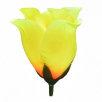 Бутон шовк жовтий