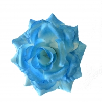 Троянда шовк синій