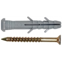 Дюбель швидкого монтажу з комірцем Стандарт 8*80 (100 шт.)