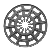 Pressing plate D140 gray (50 pcs.)