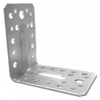 Reinforced galvanized steel angle with stiffening rib 70х70х55х2,0