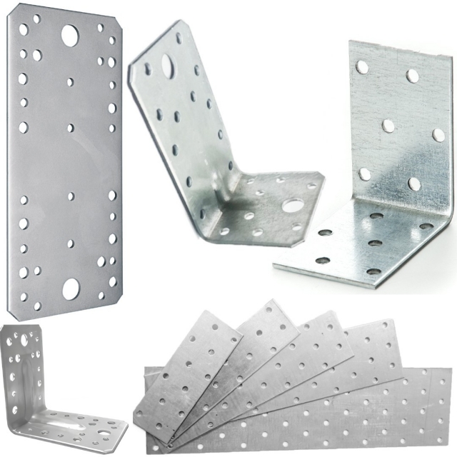 New section: steel angles and mounting plates — now available at the manufacturer's price!