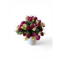 Букет Камелии в кашпо