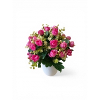 Букет Камелии в кашпо