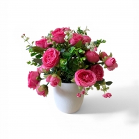 Букет Пион в кашпо