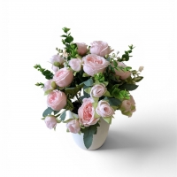 Букет Пион в кашпо