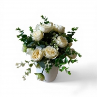 Букет Пион в кашпо